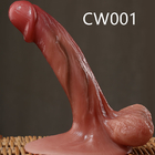 100% wodoodporny Dildo Sex Toy Flesh Color Żeński stymulator łechtaczki