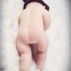 Wysokość 46 cm 18 cali Reborn Baby Girl Doll Super miękka mini zabawka dla dzieci