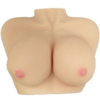 Wodoodporna konstrukcja Nowość Zabawki erotyczne Miękkie piersi 3D Realistyczne cycki