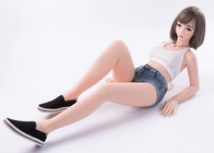 Białe 150 cm lalki erotyczne dla dorosłych Małe piersi Chude japońska młoda dziewczyna