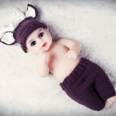 Wysokość 46 cm 18 cali Reborn Baby Girl Doll Super miękka mini zabawka dla dzieci