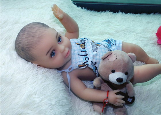 Realistyczny Mini Boy 58cm 23 Cal Rebirth Baby Doll Dzieci Zabawki dla niemowląt